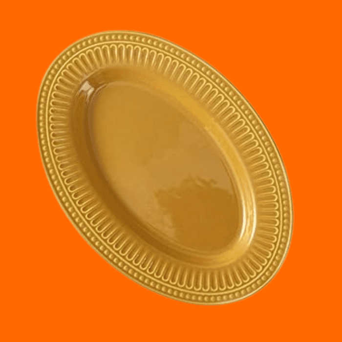 Travessa Oval Curry – Coleção Especiarias Travessa Oval Curry – Coleção Especiarias