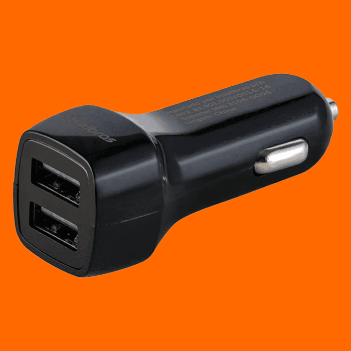Carregador Universal Para Celular Veicular Preto – Intelbras Carregador Universal Para Celular Veicular Preto – Intelbras