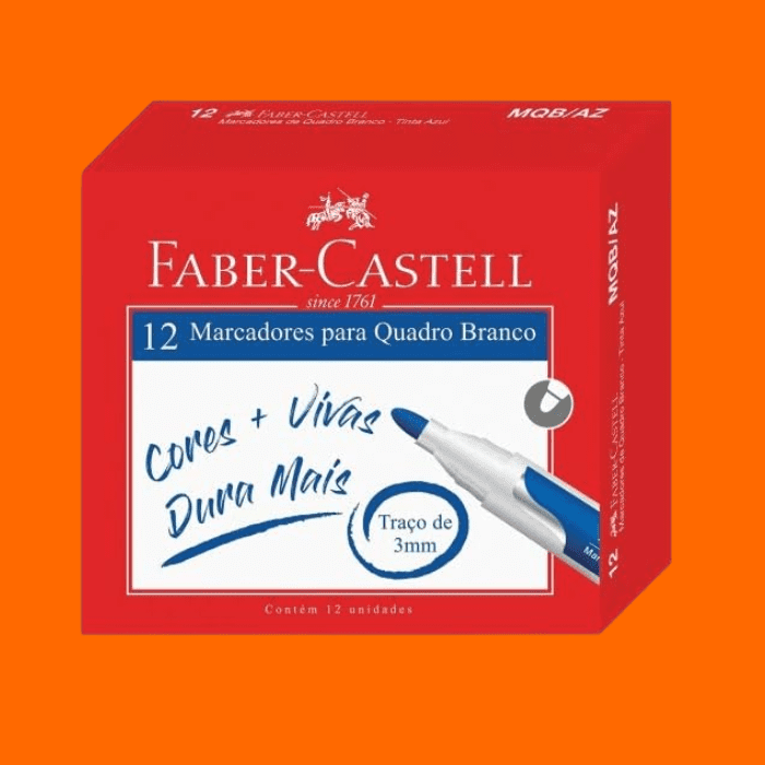 Marcador Quadro Branco Faber-Castell 17863 Marcador Quadro Branco Faber-Castell 17863