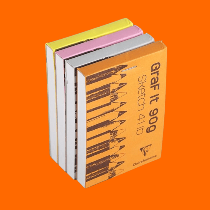 Bloco De Desenho Graf It 90G A5 - Clairefontaine Bloco De Desenho Graf It 90G A5 - Clairefontaine