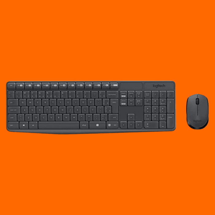 Combo Teclado E Mouse Sem Fio Logitech Mk235 Combo Teclado E Mouse Sem Fio Logitech Mk235