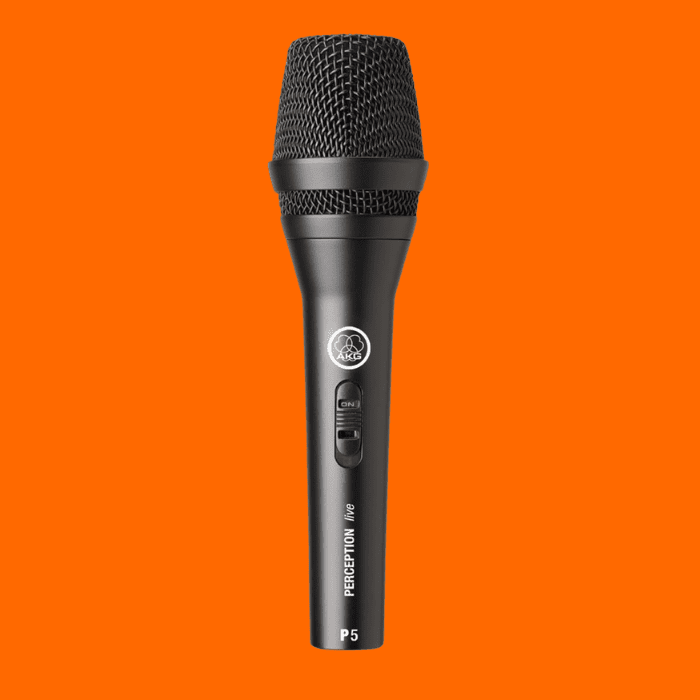 Microfone Dinâmico Profissional Akg P5 S