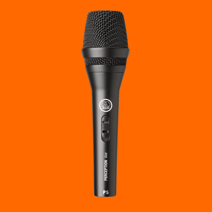 Microfone Dinâmico Profissional Akg P5 S Microfone Dinâmico Profissional Akg P5 S