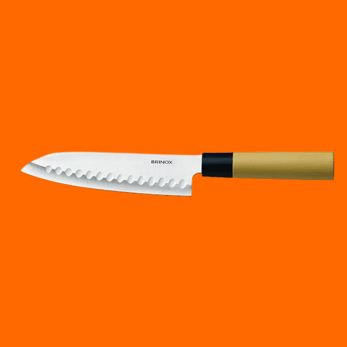 Faca Para Peixe E Legumes 7&Quot; Samurai Brinox Faca Para Peixe E Legumes 7&Quot; Samurai Brinox