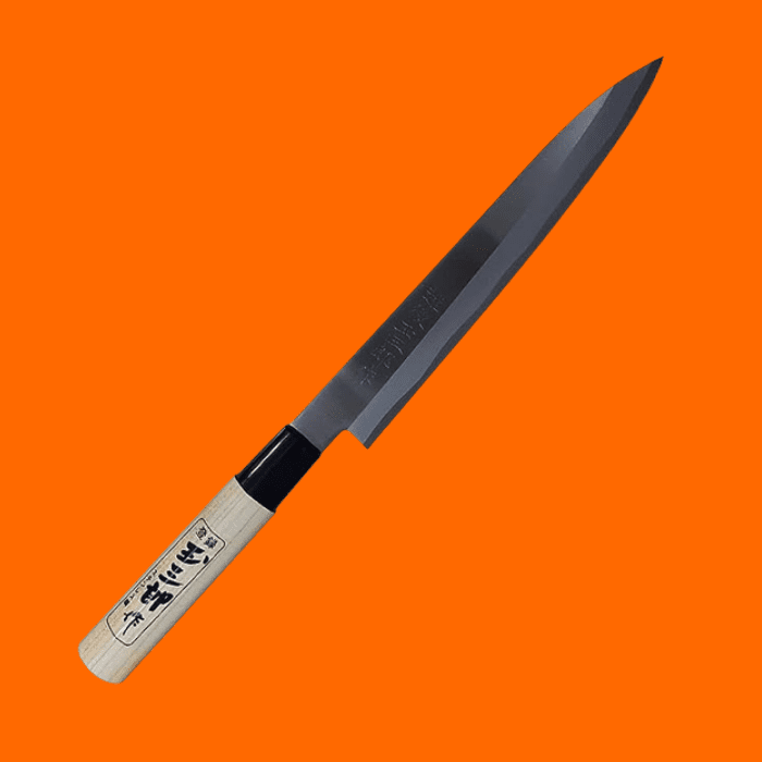 Faca Kataoka Sashimi Sushi Aço Carbono Original Japão Faca Kataoka Sashimi Sushi Aço Carbono Original Japão