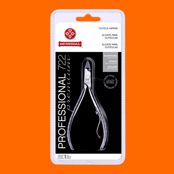 Alicate De Cutícula Inox Original Profissional 722 Mundial Alicate De Cutícula Inox Original Profissional 722 Mundial