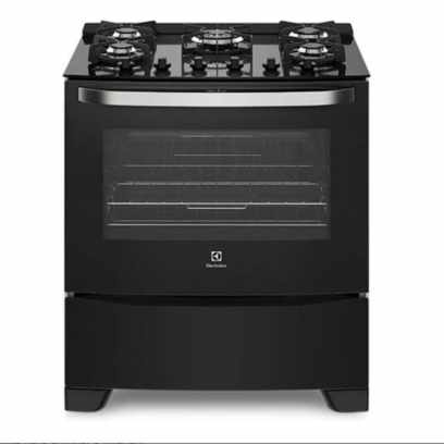 Melhores Fogões Electrolux - Veja Nossa Lista De Top 5 Imagem Com Fogão Electrolux 5 Bocas Prata Automático Com Mesa De Vidro E Tripla Chama