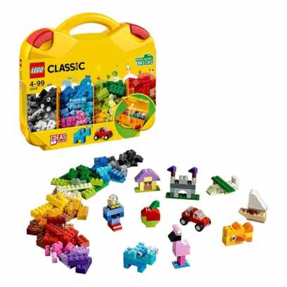 Top 5 Melhores Lego Infantis Para Presentear Seus Filhos! Imagem Com Lego Classic ─ 10713 Maleta Da Criatividade ─ Kit De Construção (213 Peças)