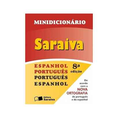 Imagem Com Minidicionário Espanhol Saraiva