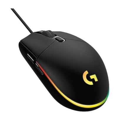 Mouse Gamer Logitech G203 Lightsync Rgb Imagem Com Mouse Gamer Logitech G203 Lightsync Rgb