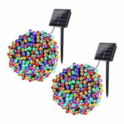 Pisca-Pisca Luz Solar De Natal 22M 200 Leds Imagem Com Pisca-Pisca Luz Solar De Natal 22M 200 Leds