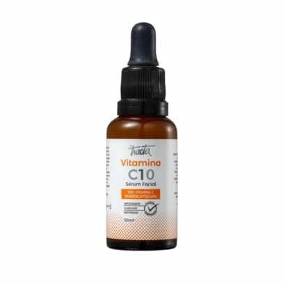 Top 5 - Melhores Vitaminas C Para O Rosto Para Sua Skincare! Imagem Com Sérum Facial Vitamina C 10, Tracta