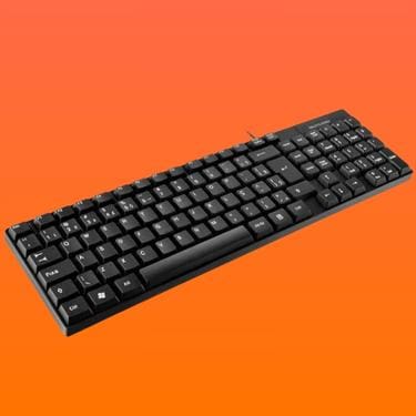 Teclado Multilaser Slim Preto Laser Usb - Tc193