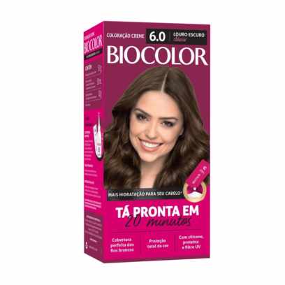 Top 5 - Melhores Tintas De Cabelo Para Tingir Os Fios! Imagem Com Tintura Creme Biocolor 6.0 Mini Kit