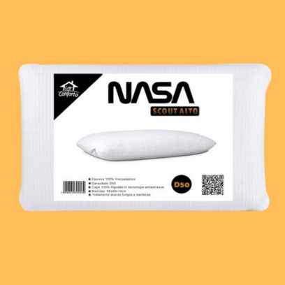 Descubra Qual É O Melhor Travesseiro Da Nasa Do Momento - Top 5! Imagem Com Travesseiro Nasa Alto Scout Anti-Estresse