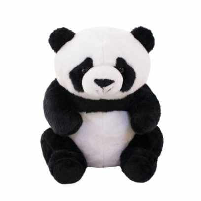 Os 5 Melhores Ursos De Pelúcia Para Presentear Quem Você Ama! Imagem Com Urso Panda Sentado 20Cm - Pelúcia