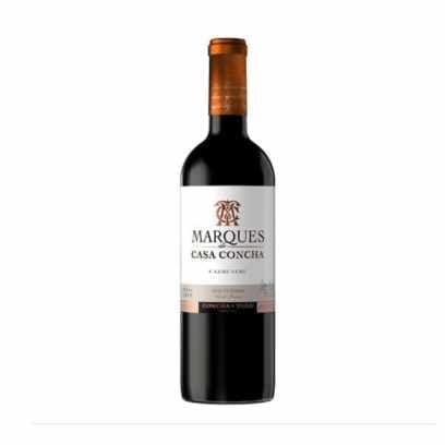 Melhores Vinhos Carménère: Veja O Top 6 E Experimente O Sabor Aveludado! Imagem Com Vinho Carmenere Marques De Casa Concha 750Ml