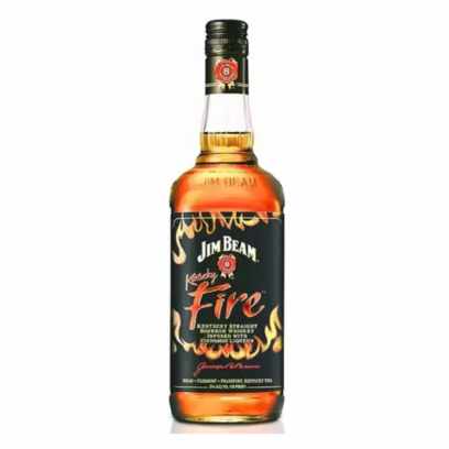 Whisky Bourbon Jim Beam Fire Imagem Com Whisky Bourbon Jim Beam Fire