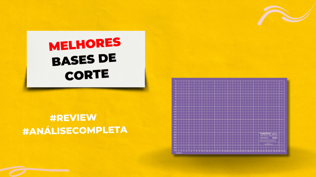 As 5 Melhores Bases De Corte Do Mercado! Opções Incríveis Para Fazer Artesanato! Melhores Bases De Corte