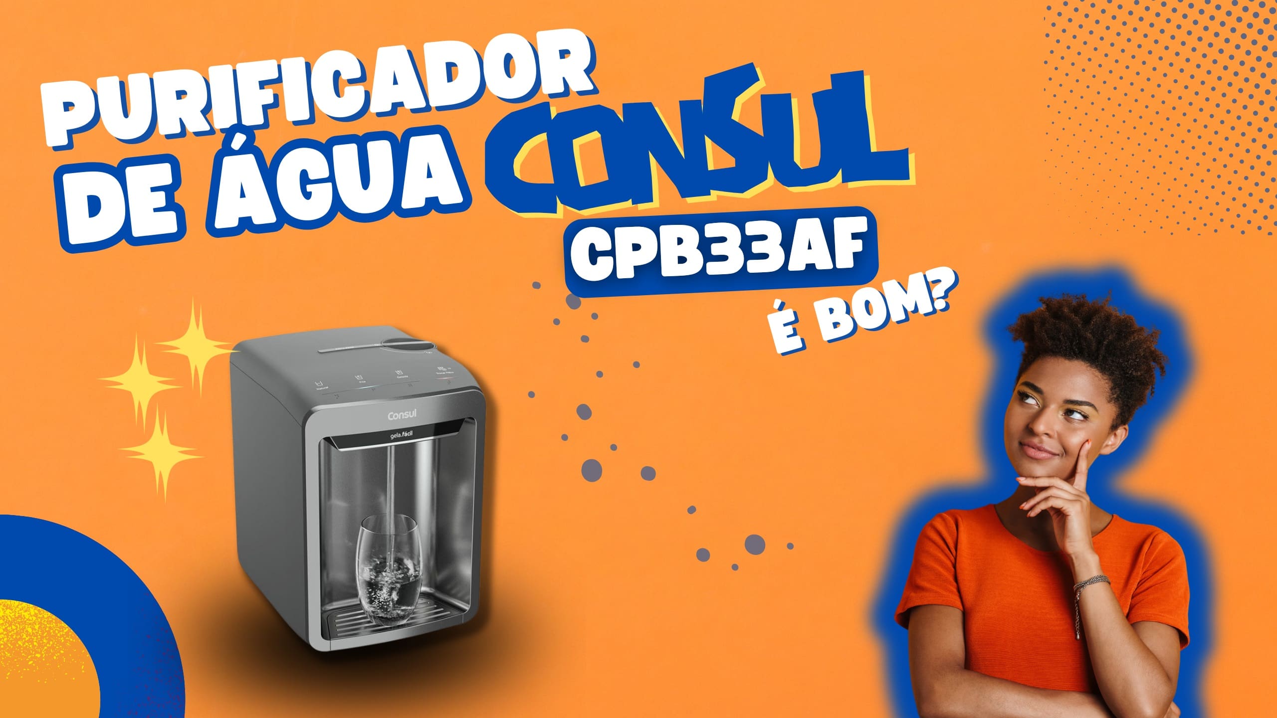 O purificador de água Consul cpb33af é bom?