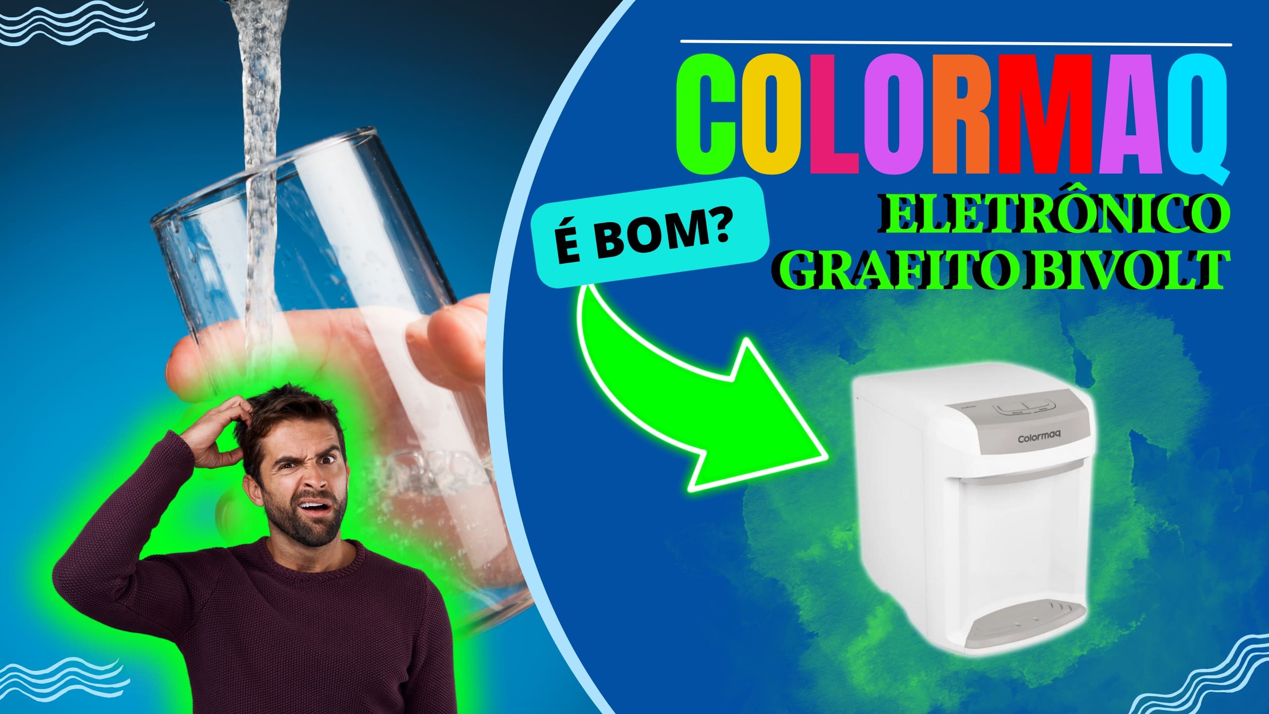 O Colormaq eletrônico natural gelada grafito bivolt é bom?