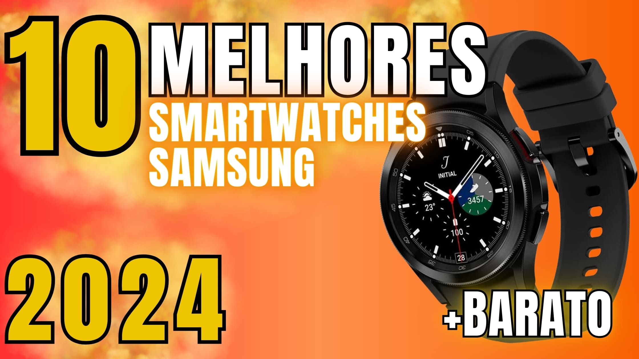 SMARTWATCHES SAMSUNG 2024 - Top 5 dos melhores - LINHA GALAXY é boa?