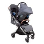 Carrinho de Bebê Maxi Cosi Bebê Conforto Eva³ Trio Select Cinza - CAX00892