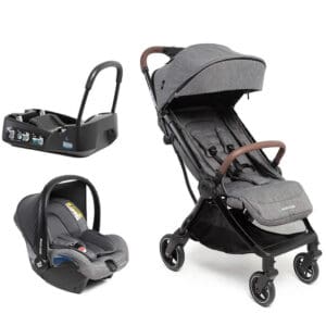 Carrinho de Bebê Maxi Cosi Bebê Conforto Eva³ Trio Select Cinza - CAX00892