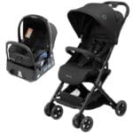 Carrinho de Bebê Maxi Cosi Lara² Essential Black - Travel System com Bebê Conforto