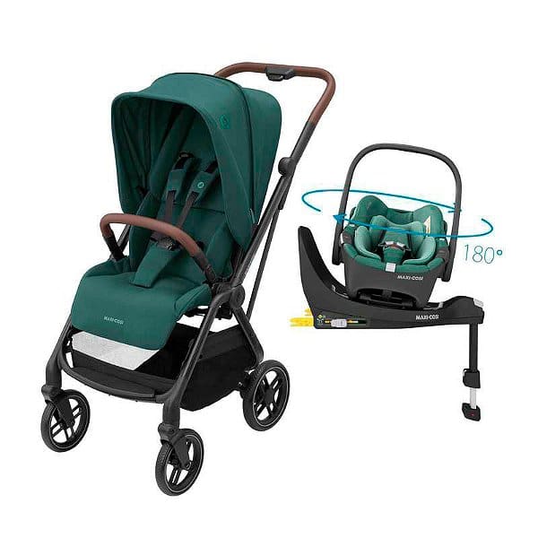 Carrinho de Bebê Maxi-Cosi Leona² Trio Select Cinza – Conforto e Segurança Carrinho de Bebê Maxi-Cosi Leona² Trio Select Cinza - Conforto e Segurança
