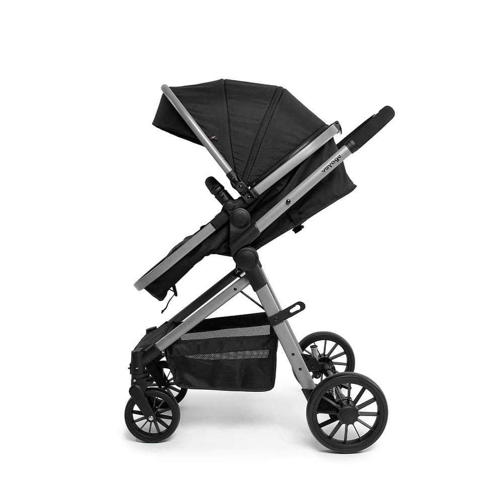 Carrinho de Bebê Voyage com Bebê Conforto Prestige Duo Preto