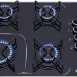 Cooktop 4 Bocas Atlas Agile Preto Tripla Chama Bivolt