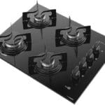 Cooktop 4 Bocas Atlas Agile Preto Tripla Chama Bivolt