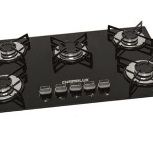 Cooktop 5 Bocas Gas Bivolt Ultra Chama - Chamalux