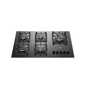 Cooktop a Gás 5 Bocas Dako Preto Diplomata Tripla Chama Bivolt