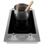 Cooktop Elétrico Vitrocerâmico Elettromec 2 Bocas 30cm 220V