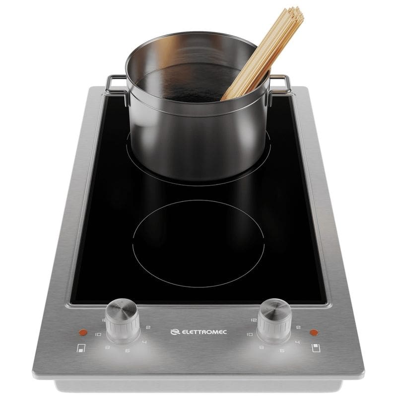 Cooktop Elétrico Vitrocerâmico Elettromec 2 Bocas 30cm 220V