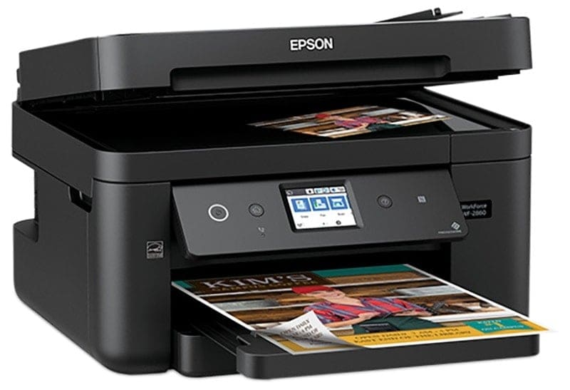 Multifuncional Epson Workforce Pro WF-2860 Jato de Tinta Colorida USB e Wi-Fi Bivolt