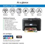 Multifuncional Epson Workforce Pro WF-2860 Jato de Tinta Colorida USB e Wi-Fi Bivolt