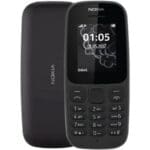 Nokia 105 Dual Chip 4MB Preto com Rádio FM e Lanterna