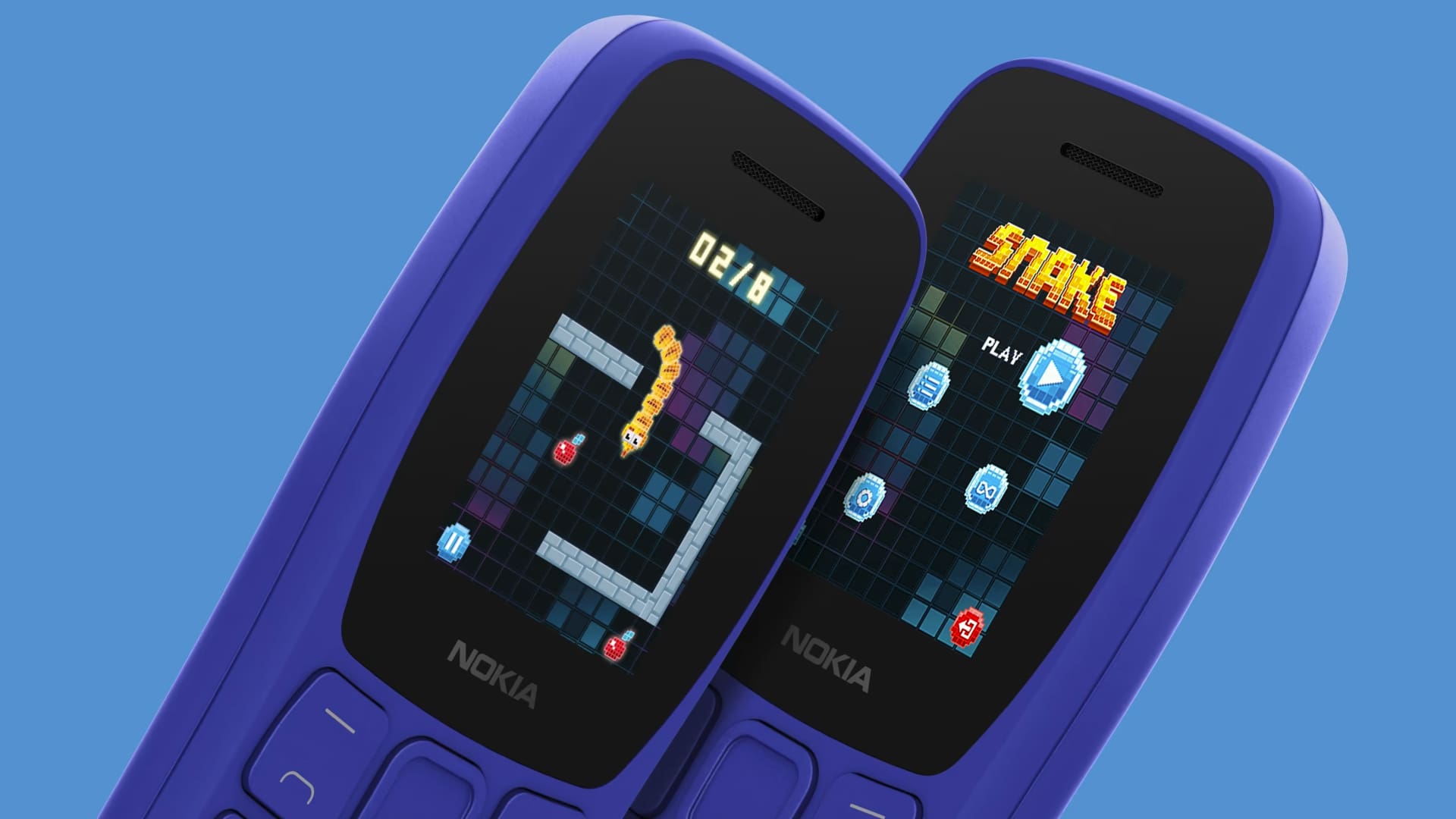 Nokia 105 Dual Chip 4MB Preto com Rádio FM e Lanterna