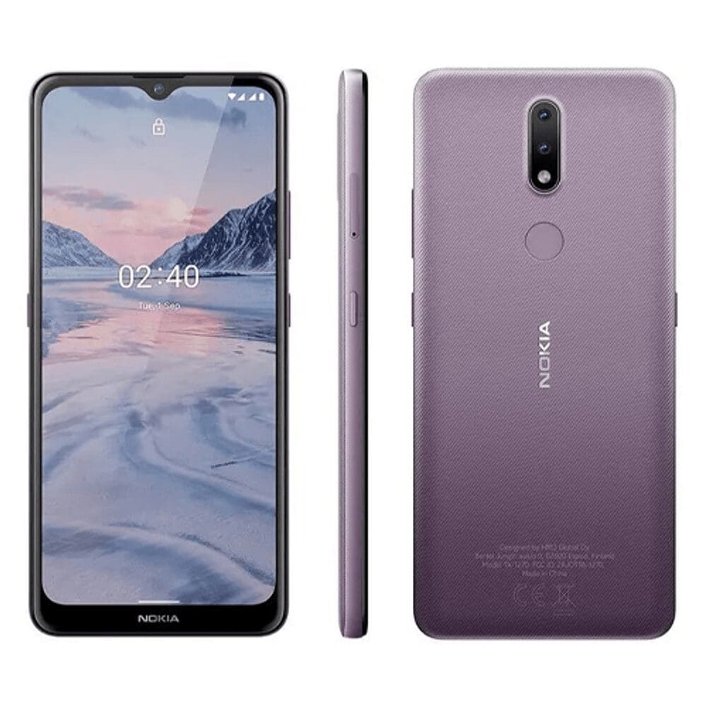 Nokia 2.4 NK015 64GB Roxo - Dual Chip, 3GB RAM, Câmera Dupla 13MP+2MP, Tela 6.5''