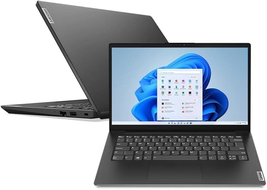 Notebook Lenovo V14 AMD Ryzen 5 5625U 8GB 256GB SSD 14