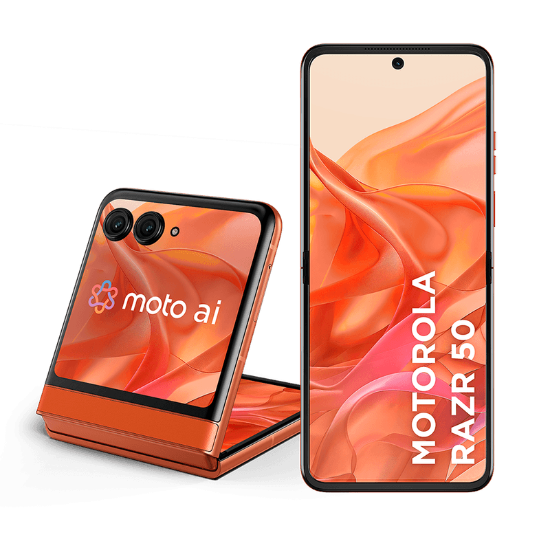 Smartphone Motorola Razr 50 5G 512GB Cinza - Tela Dobrável 6,9