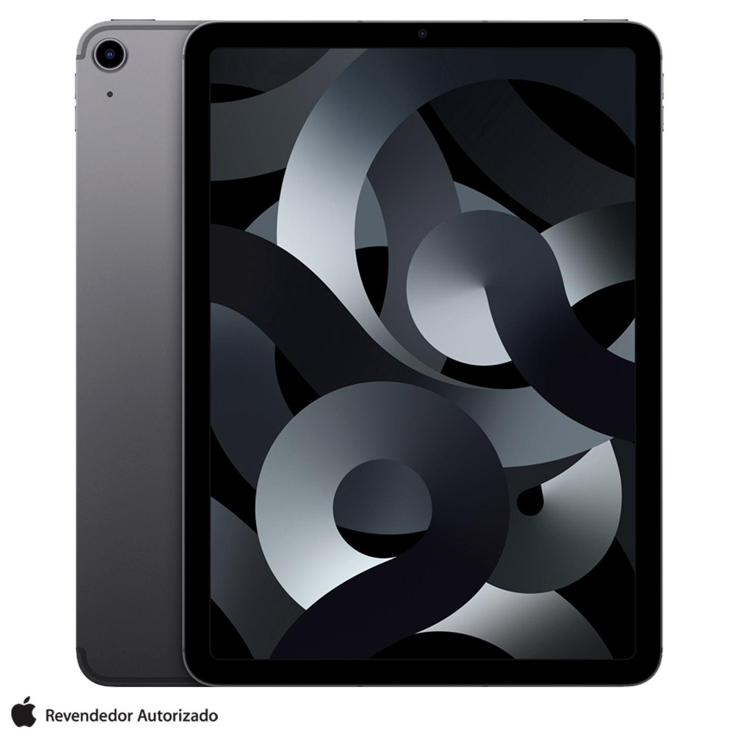 Tablet Apple iPad Air 6 MUWG3BZ/A Cinza 256GB Wi-Fi Tablet Apple iPad Air 6 MUWG3BZ/A Cinza 256GB Wi-Fi