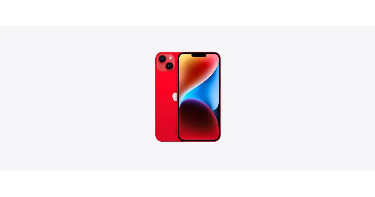 Apple iPhone 14 Plus 256GB (PRODUCT)RED - 6,7