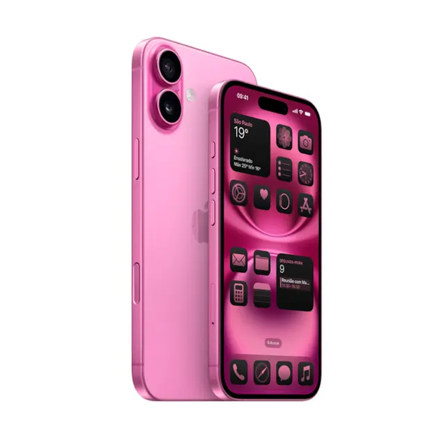 Apple iPhone 16 256GB Rosa - 6,1