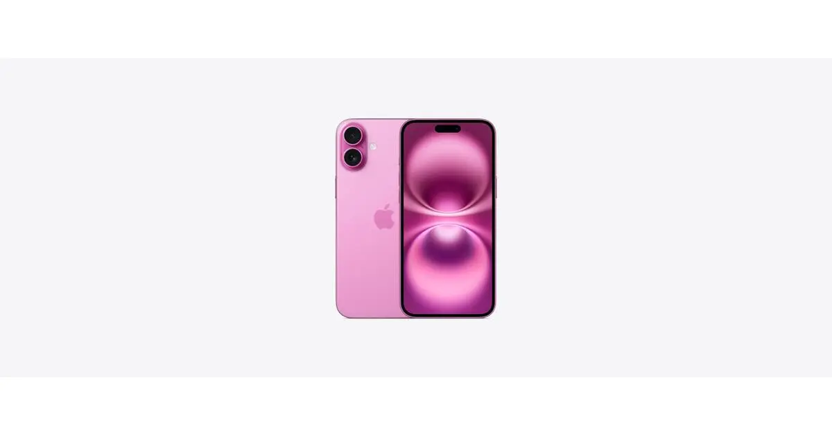 Apple iPhone 16 256GB Rosa - 6,1