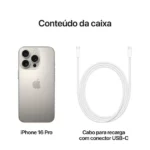 Apple iPhone 16 Pro Max 512GB Titânio Natural 6,9