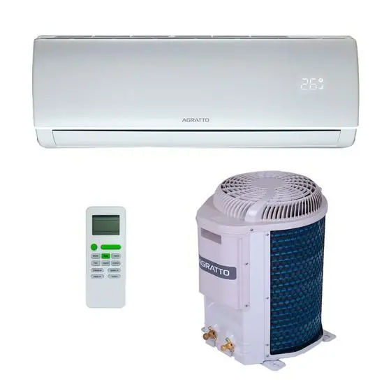 Ar Condicionado Agratto Split Eco Top 12.000 BTUs Quente/Frio - 220V